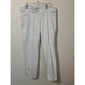 89th & Madison Sz XL White Pull On Pants